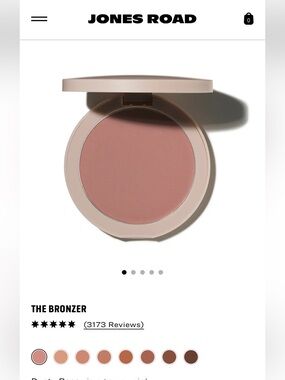 Jones Road The Bronzer — Rose Bronze Pink-Toned
